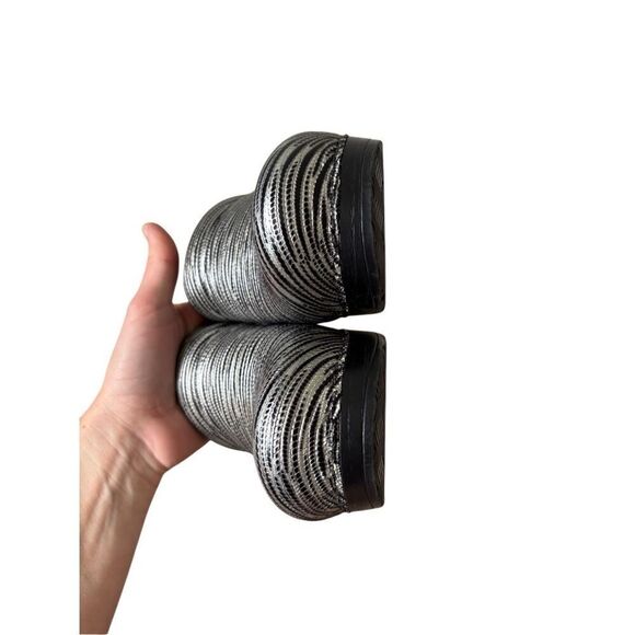 Dansko Black Sliver Tooled Leather Clog Shoes Size 38 US 7.5 8 Slip On Comfort - Picture 11 of 11